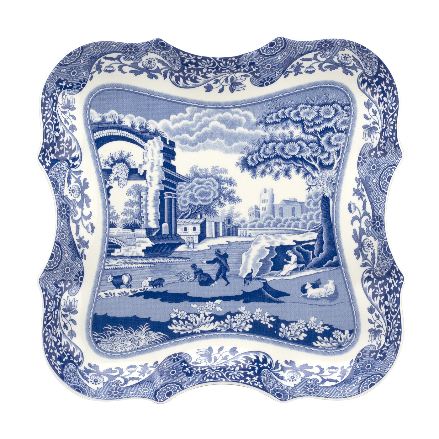 Spode Blue Italian Dinnerware and Serving