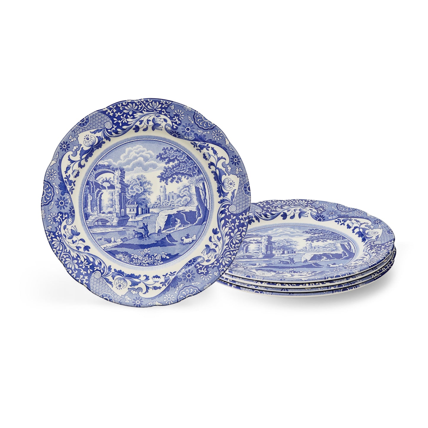 Spode Blue Italian Dinnerware and Serving