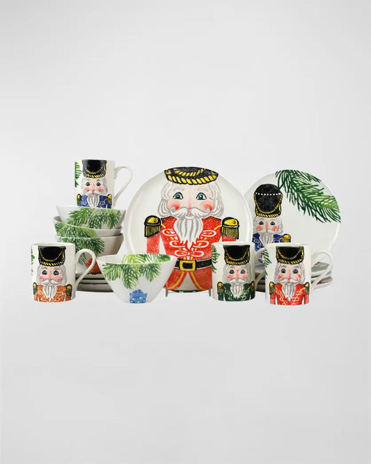 Vietri Nutcracker Dinnerware Collection